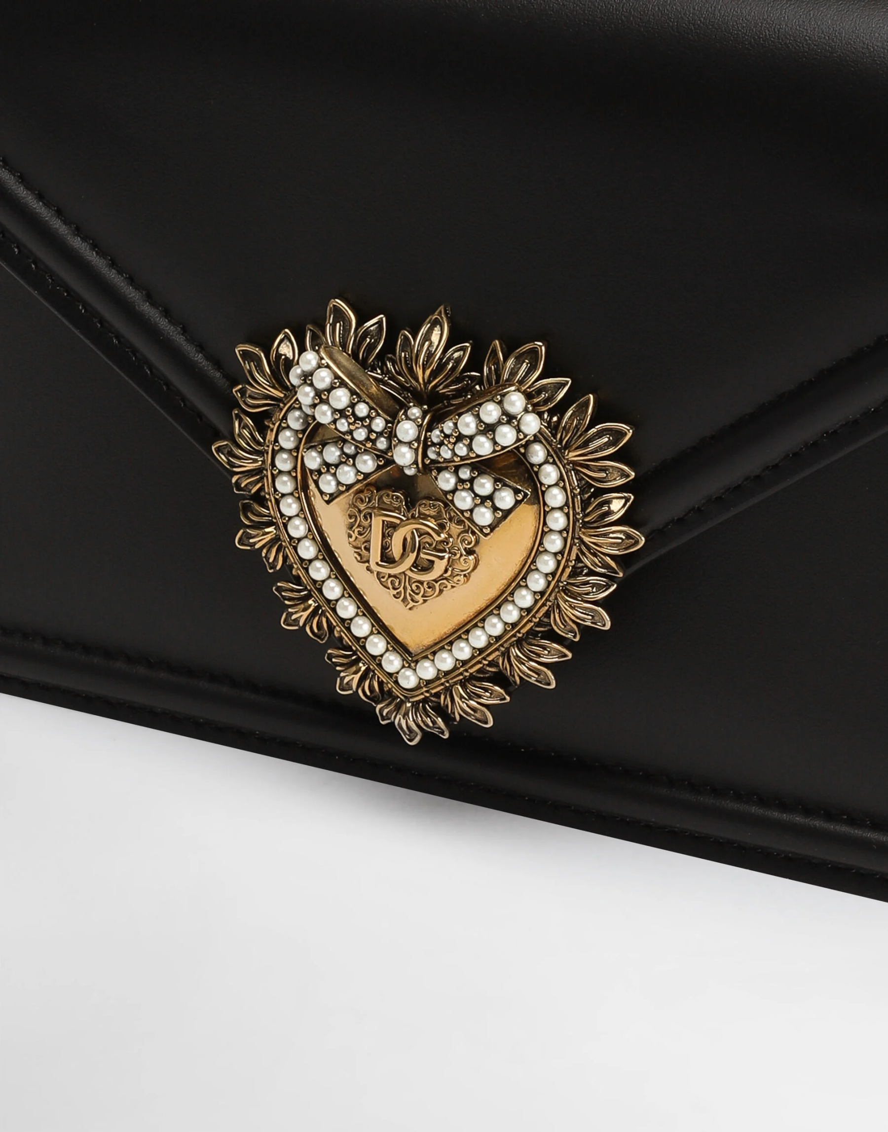 Small smooth calfskin Devotion bag